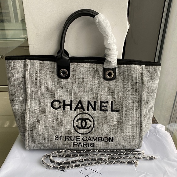 chanel summer tote